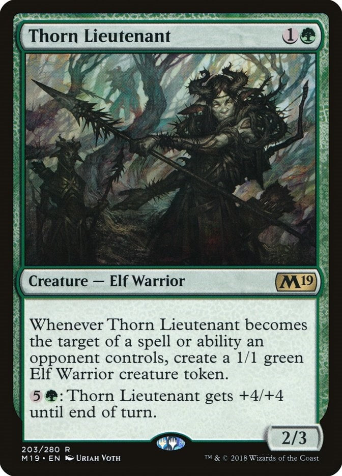 Image for Thorn Lieutenant (203) - Magic: The Gathering