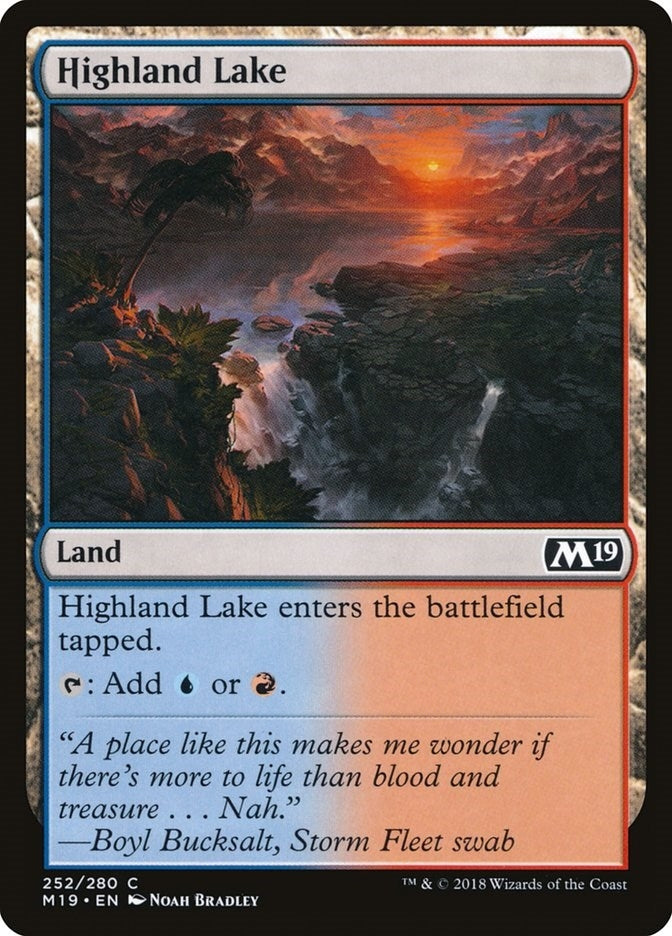 Image for Highland Lake (252) - Magic: The Gathering