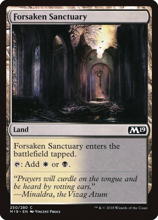 Image for Forsaken Sanctuary (250) - Magic: The Gathering