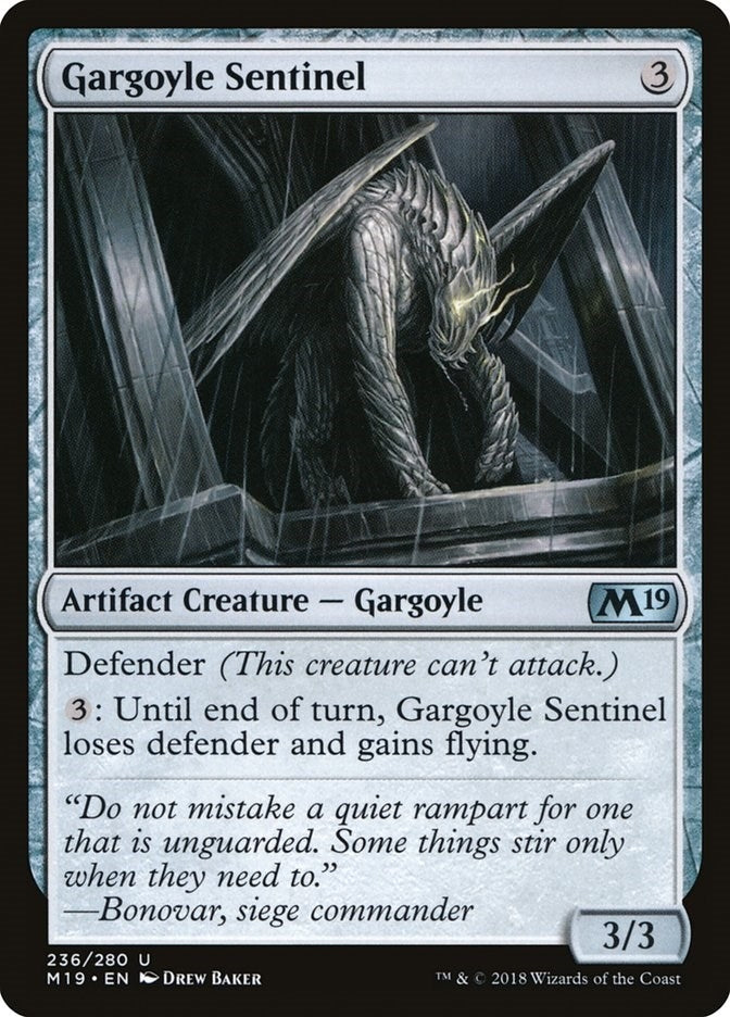 Image for Gargoyle Sentinel (236) - Magic: The Gathering