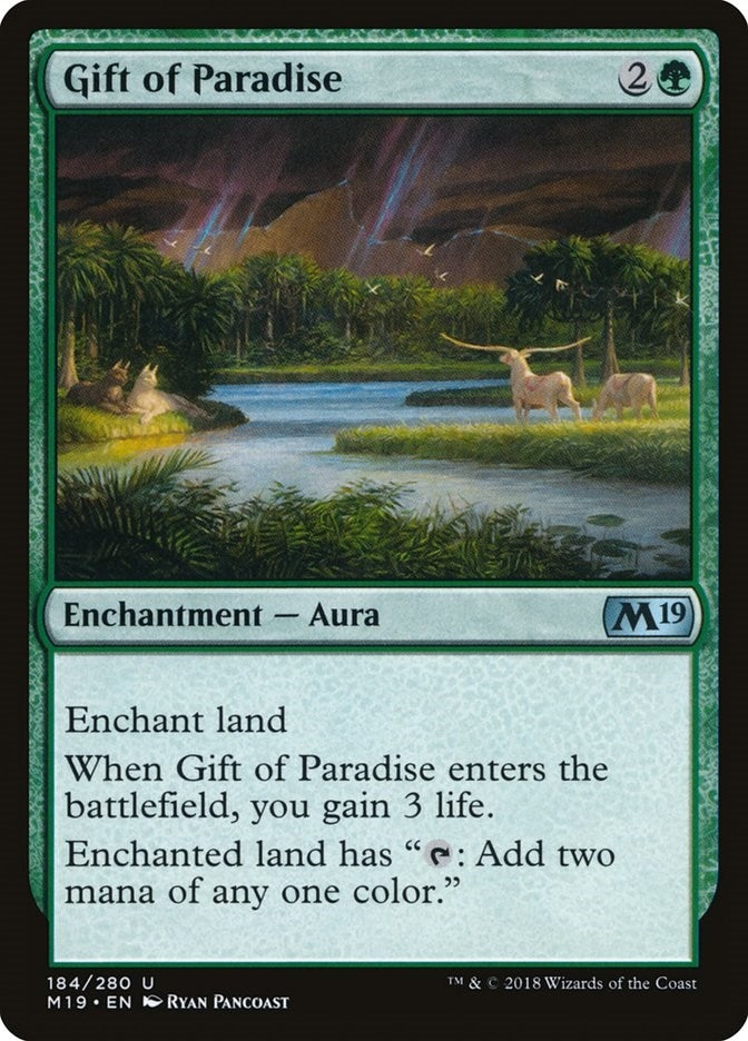 Image for Gift of Paradise (184) - Magic: The Gathering