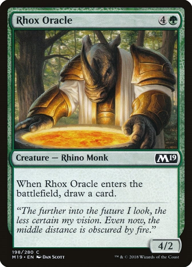 Image for Rhox Oracle (198) - Magic: The Gathering
