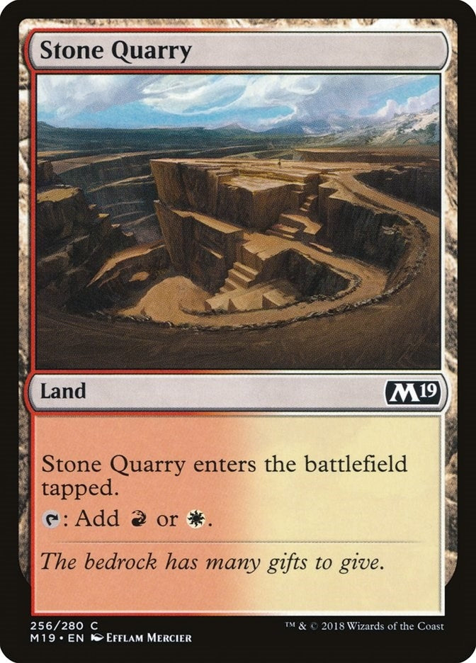 Image for Stone Quarry (256) - Magic: The Gathering