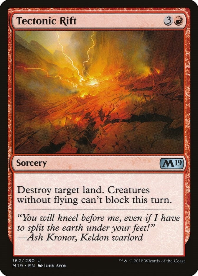 Image for Tectonic Rift (162) - Magic: The Gathering