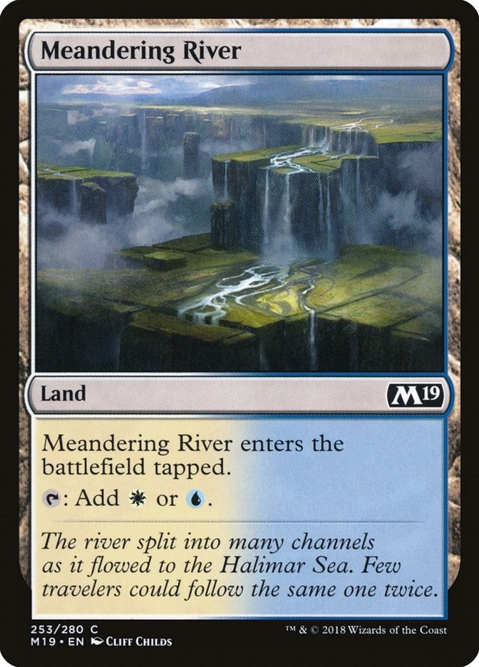 Image for Meandering River (253) - Magic: The Gathering