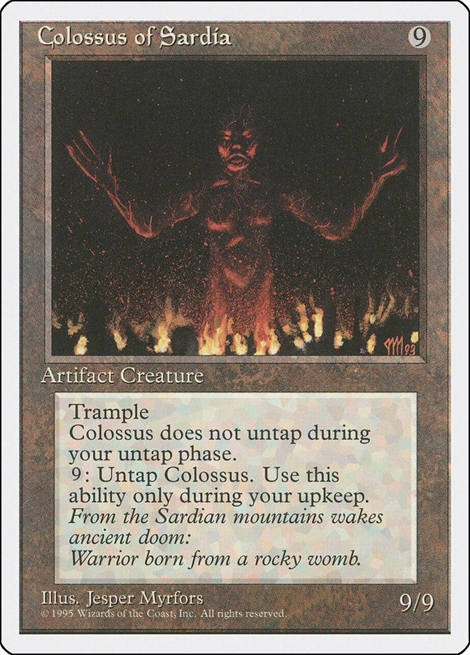 Image for Colossus of Sardia - Magic: The Gathering