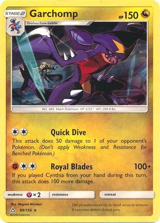 Image for Garchomp - 99/156 (Cracked Ice Holo) (099/156) (PR) - Pokemon