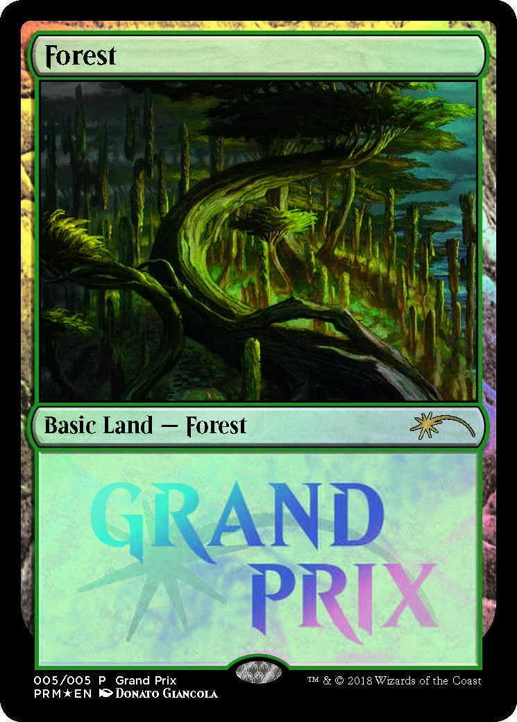 Image for Forest (5) - Magic: The Gathering