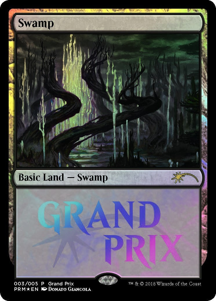 Image for Swamp (3) - Magic: The Gathering