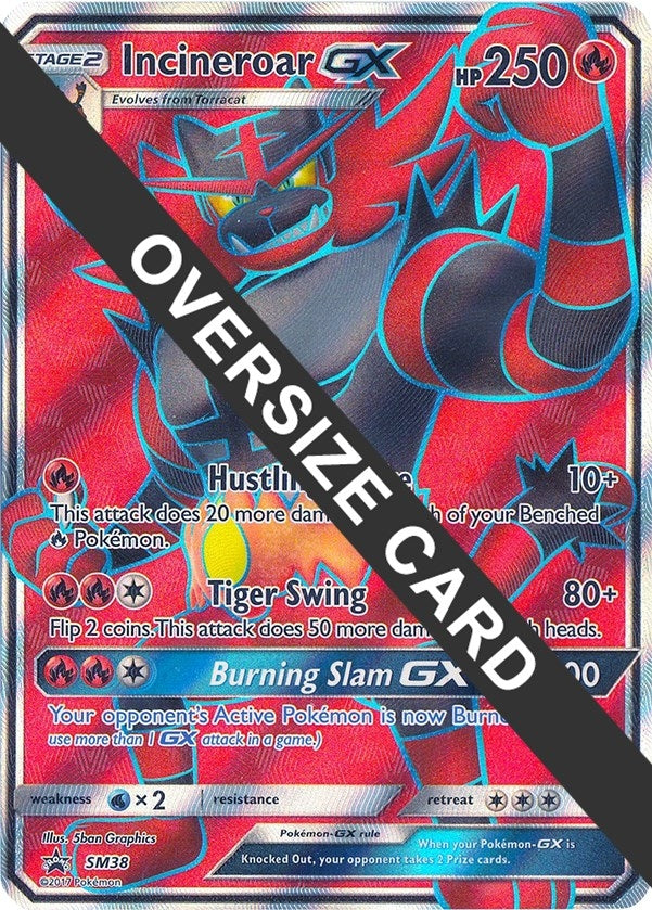 Image for Incineroar GX - SM38 (SM Black Star Promo) (SM38) (PR) - Pokemon