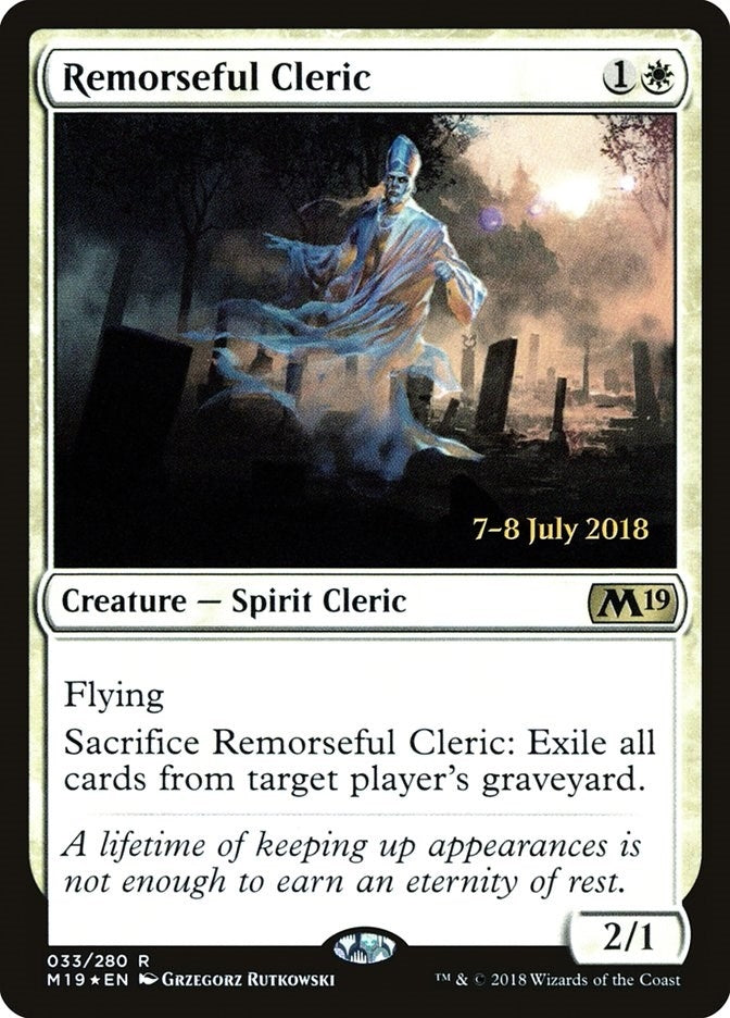 Image for Remorseful Cleric (33) - Magic: The Gathering