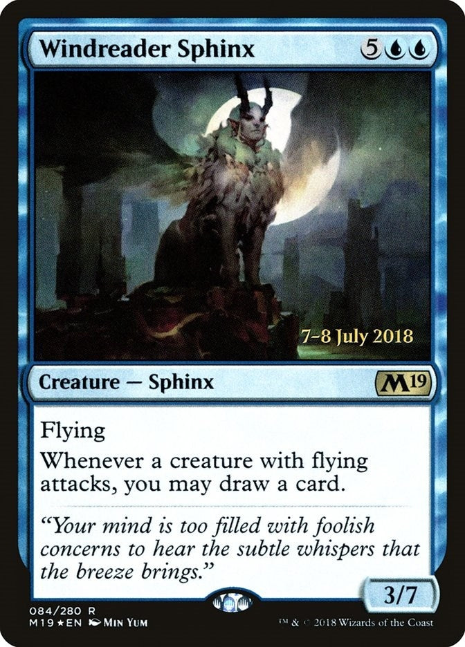 Image for Windreader Sphinx (84) - Magic: The Gathering