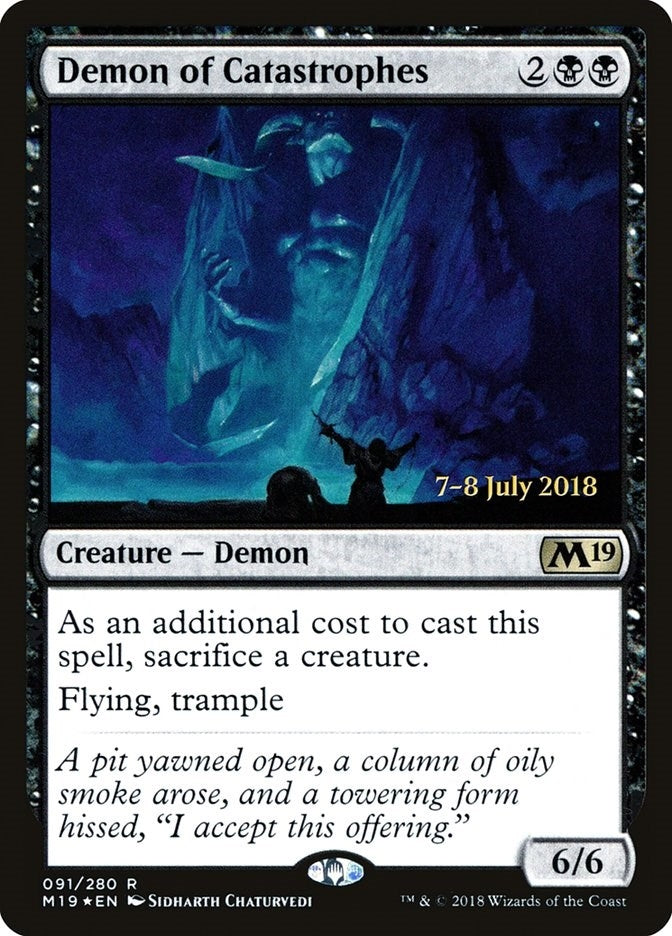 Image for Demon of Catastrophes (91) - Magic: The Gathering