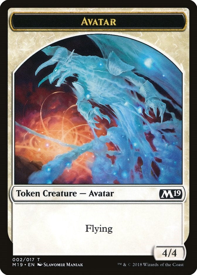 Image for Avatar Token (2) - Magic: The Gathering