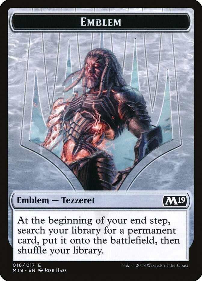 Image for Emblem - Tezzeret, Artifice Master (16) - Magic: The Gathering