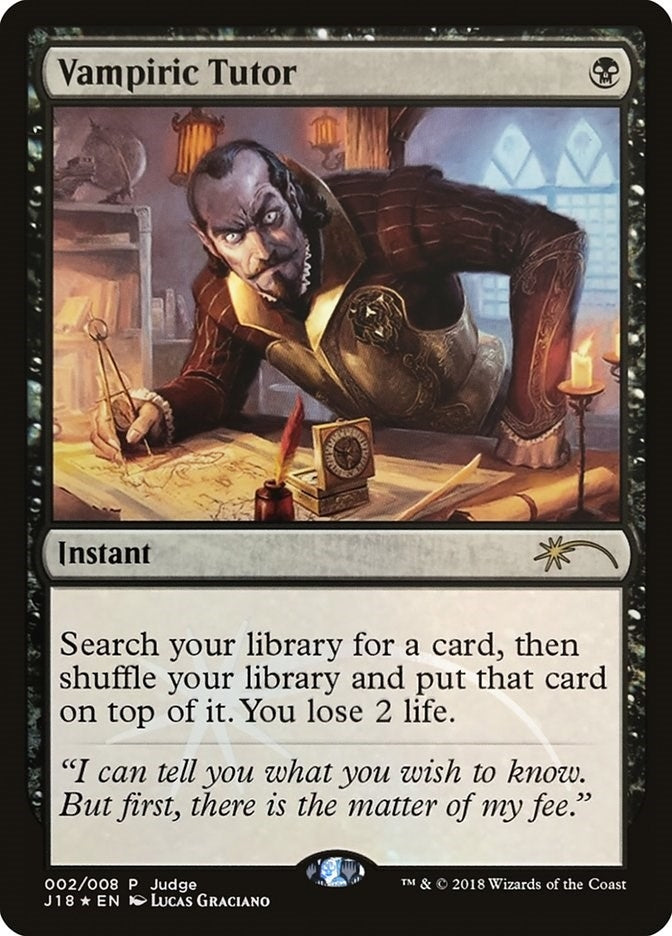 Image for Vampiric Tutor (J18) (2) - Magic: The Gathering
