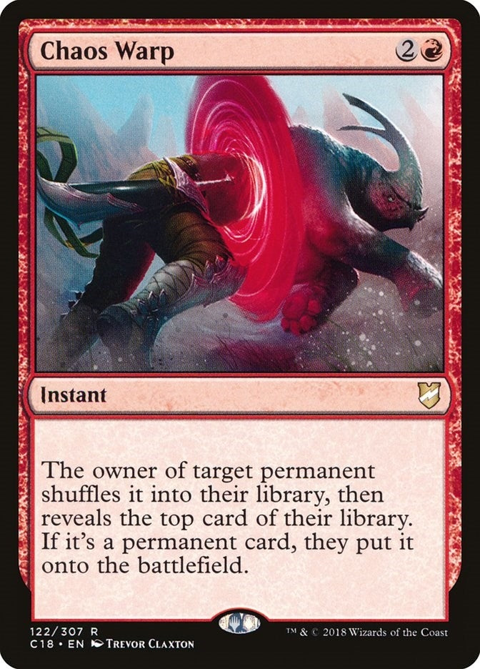 Image for Chaos Warp (122) - Magic: The Gathering