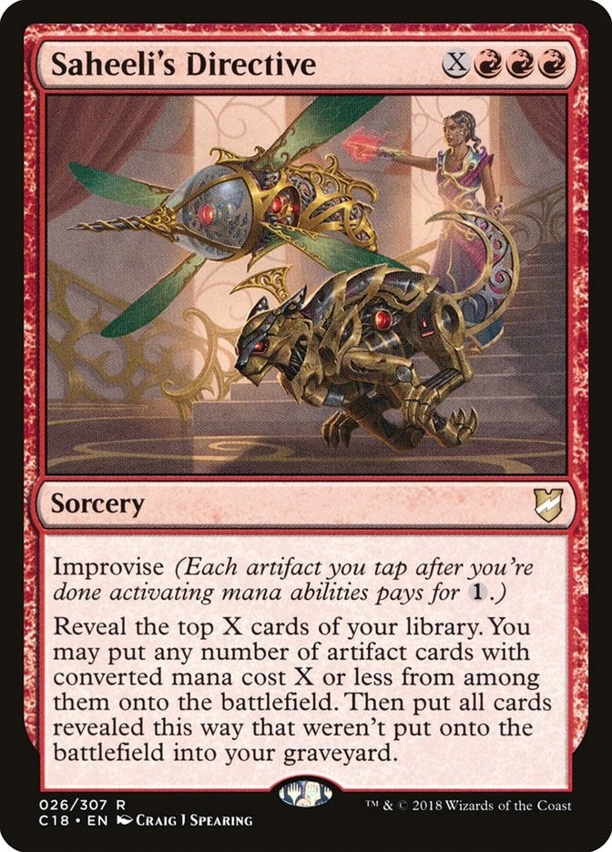 Image for Saheeli's Directive (26) - Magic: The Gathering