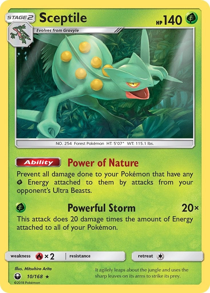 Image for Sceptile (10/168) (CES) - Pokemon