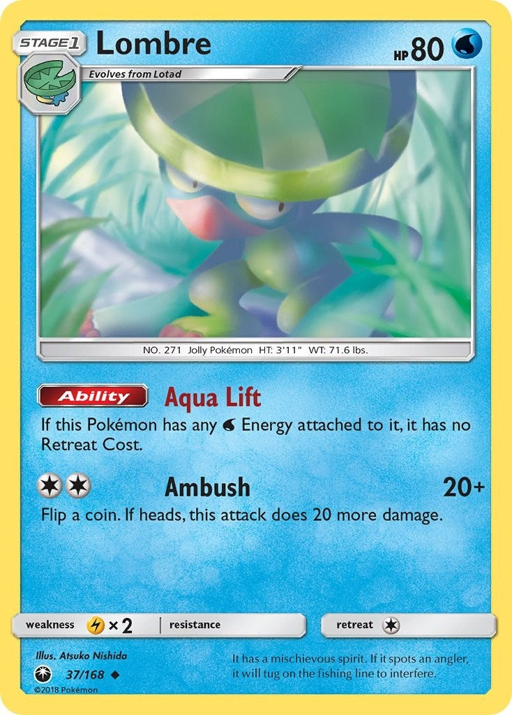 Image for Lombre (37/168) (CES) - Pokemon