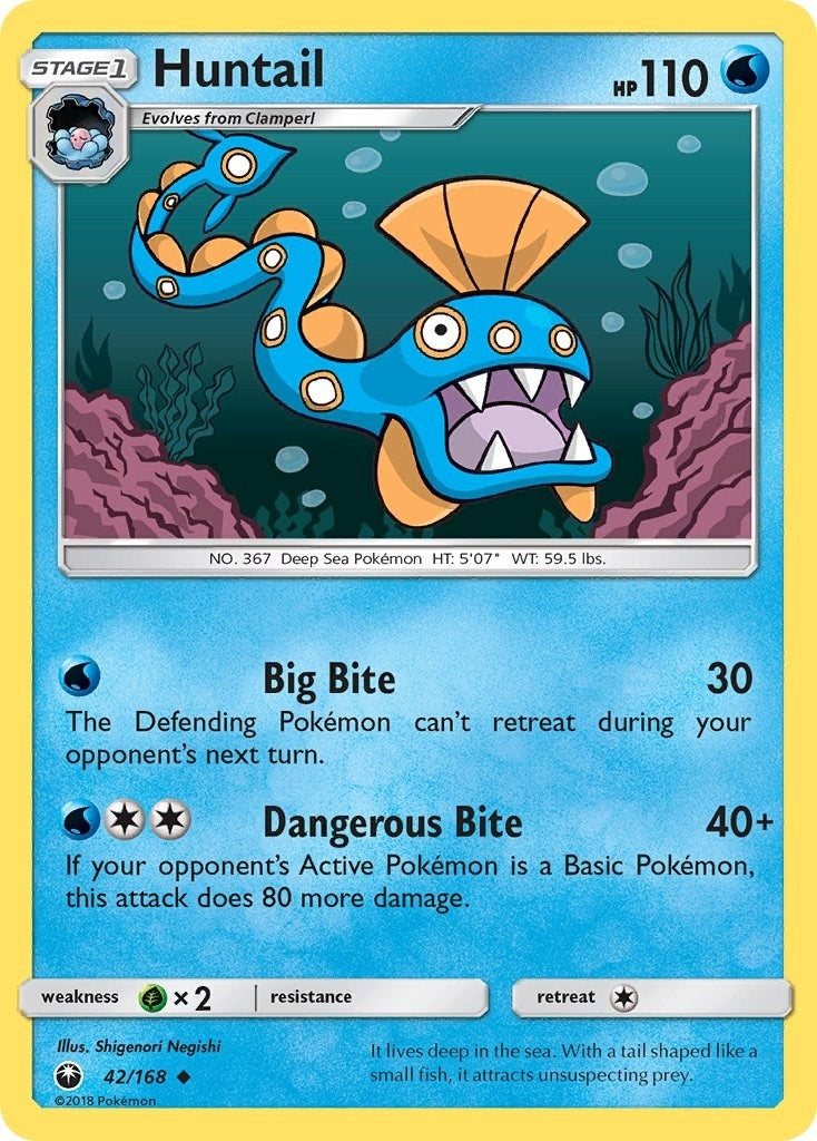 Image for Huntail (42/168) (CES) - Pokemon