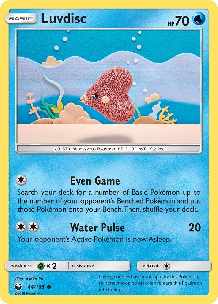 Image for Luvdisc (44/168) (CES) - Pokemon