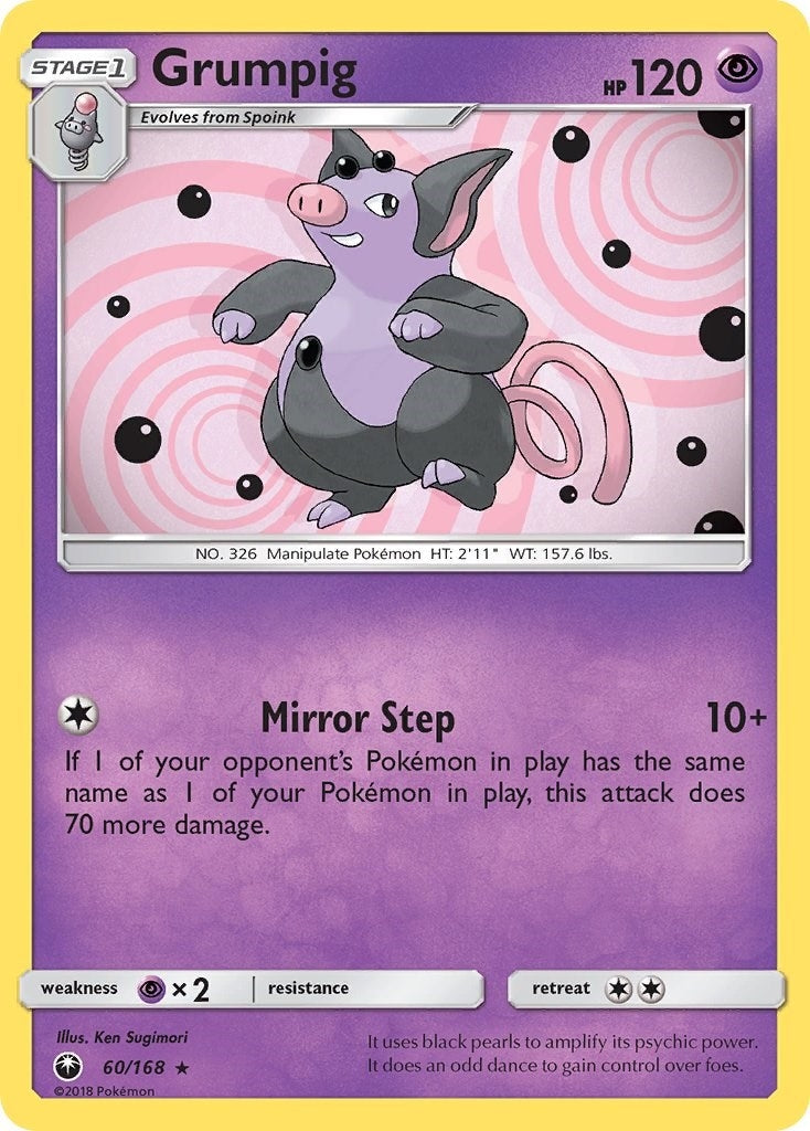 Image for Grumpig (60/168) (CES) - Pokemon