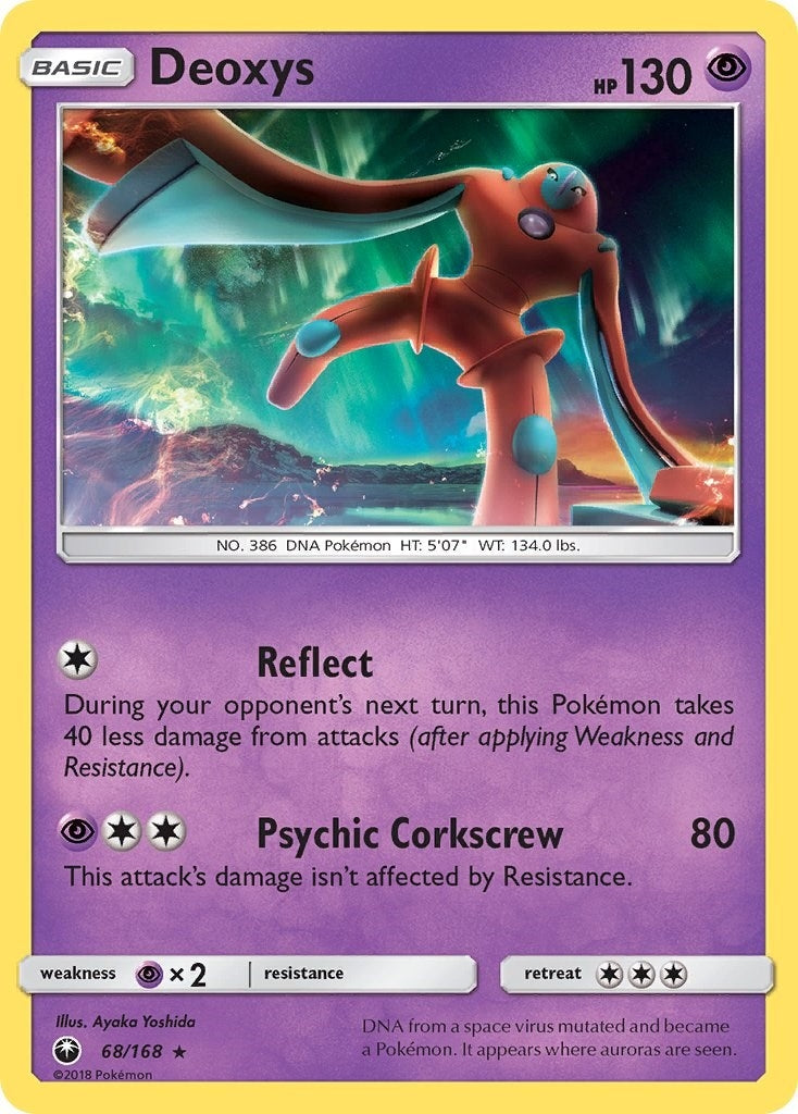 Image for Deoxys (68) (68/168) (CES) - Pokemon