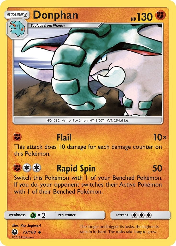Image for Donphan (73/168) (CES) - Pokemon