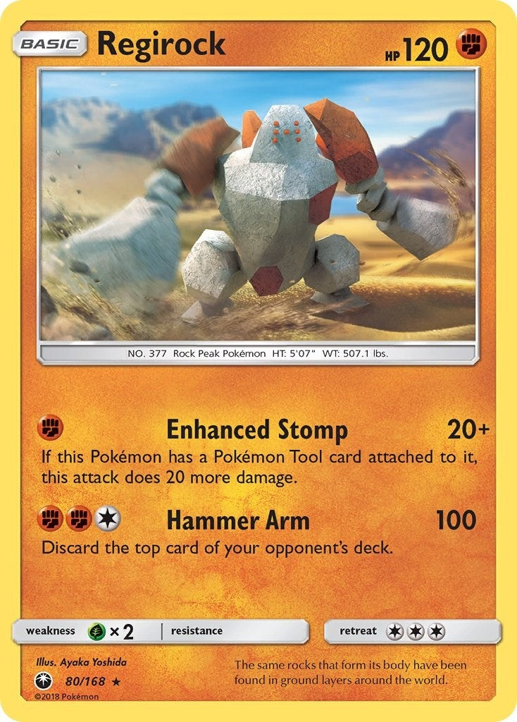 Image for Regirock (80/168) (CES) - Pokemon