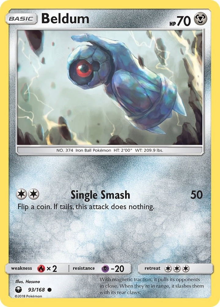 Image for Beldum (93) (93/168) (CES) - Pokemon