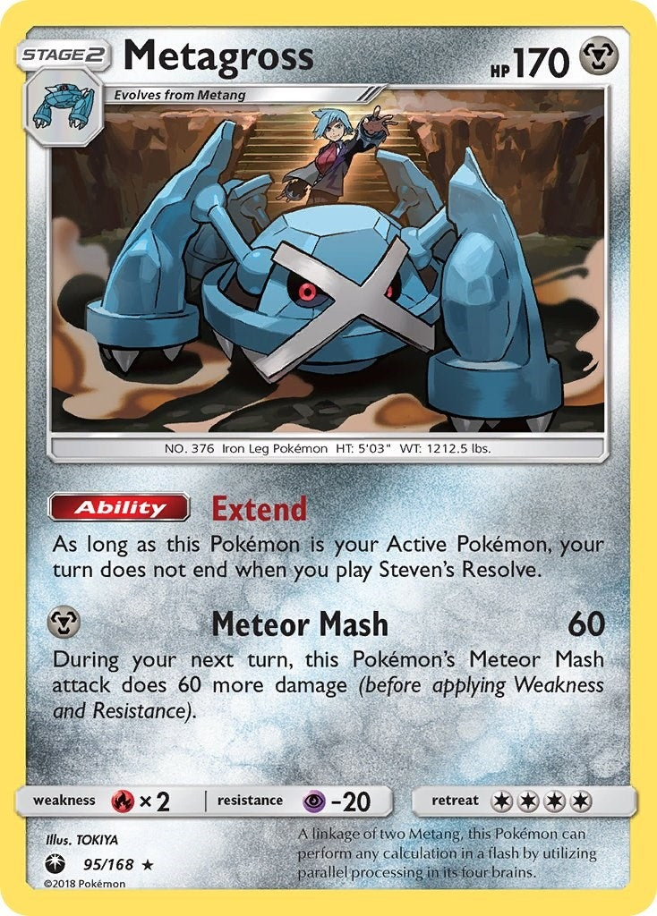 Image for Metagross (95/168) (CES) - Pokemon