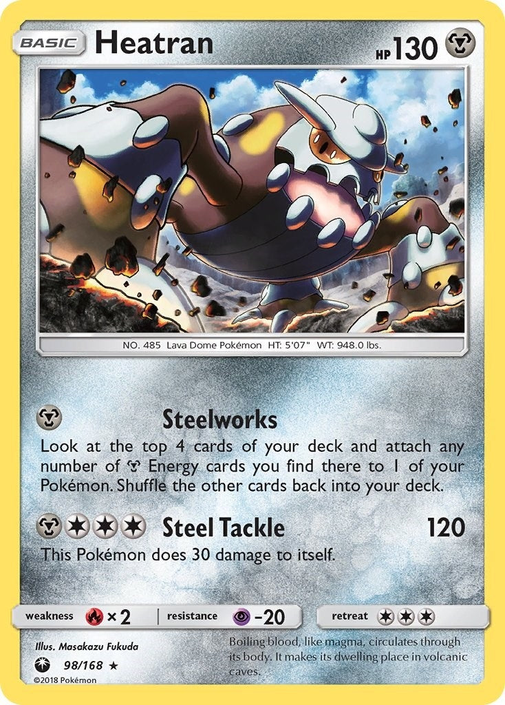 Image for Heatran (98/168) (CES) - Pokemon