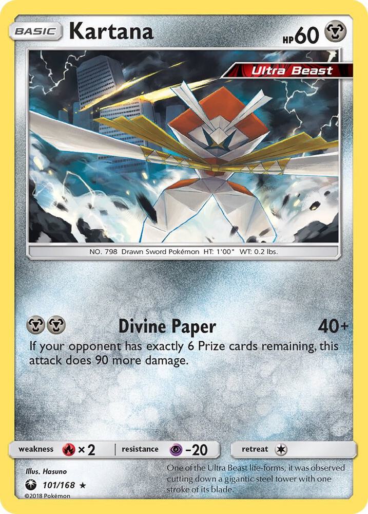 Image for Kartana (101/168) (CES) - Pokemon