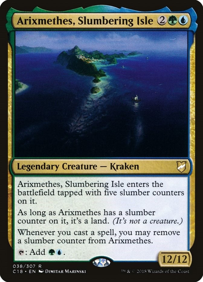 Image for Arixmethes, Slumbering Isle (38) - Magic: The Gathering