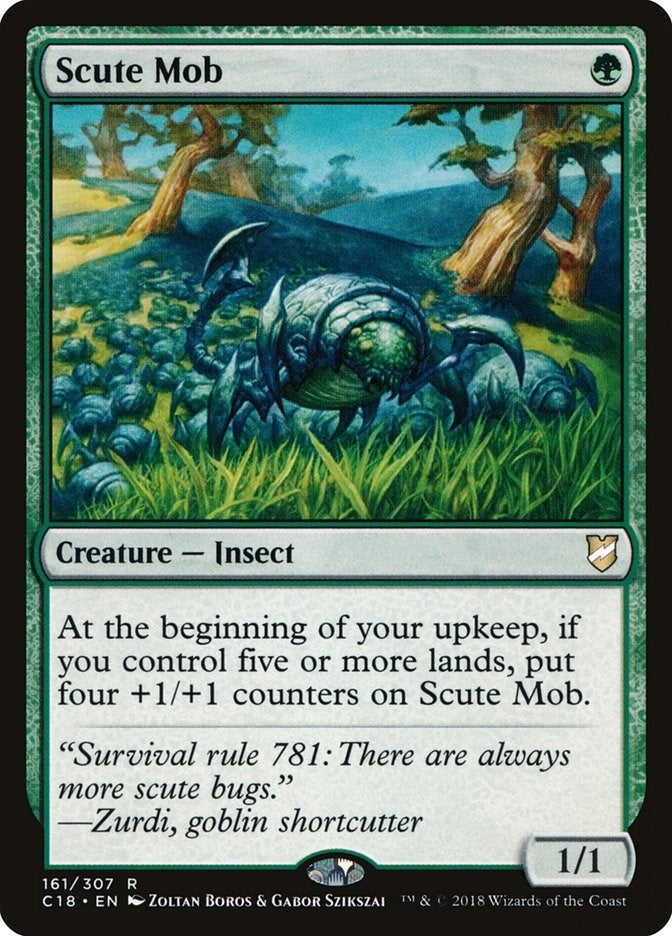 Image for Scute Mob (161) - Magic: The Gathering