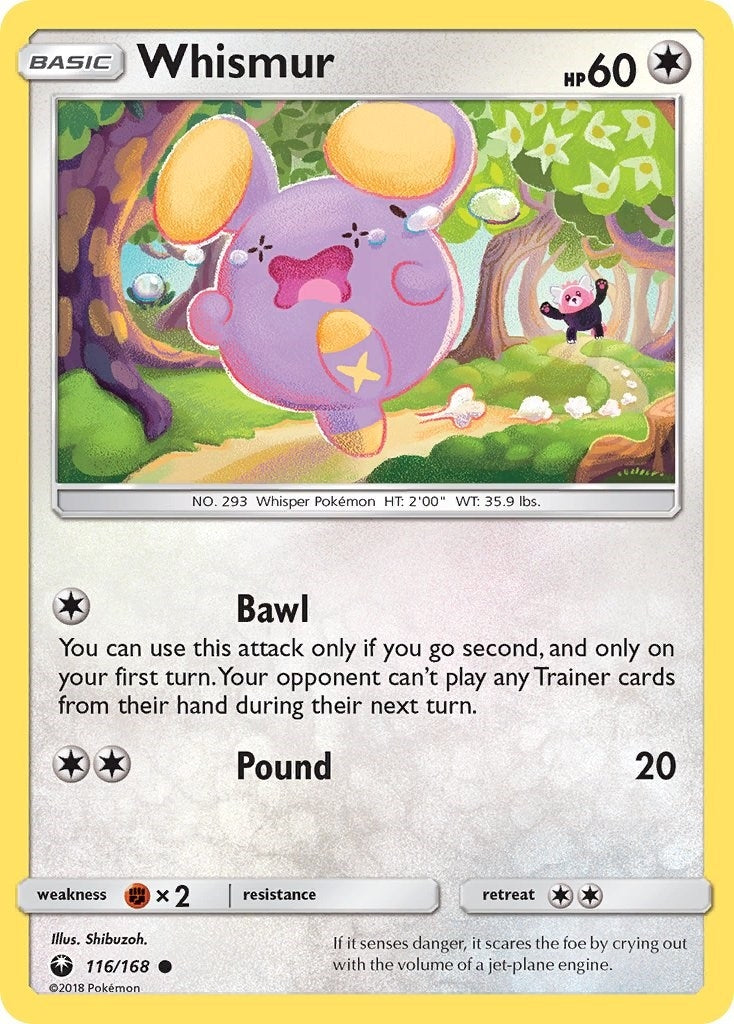 Image for Whismur (116) (116/168) (CES) - Pokemon
