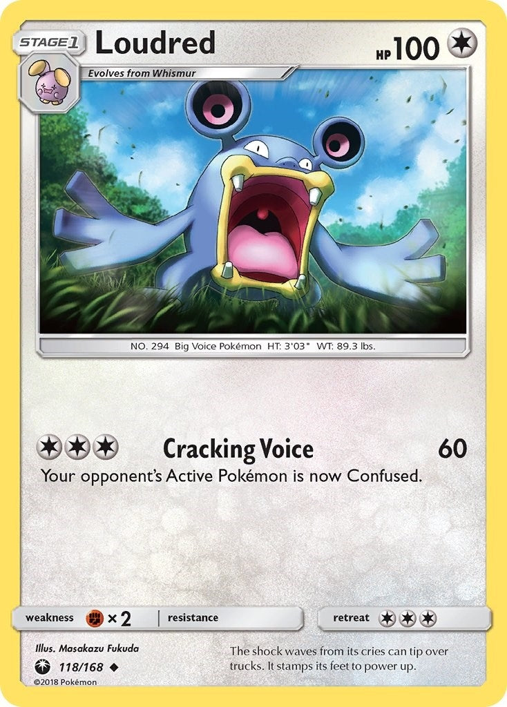 Image for Loudred (118/168) (CES) - Pokemon