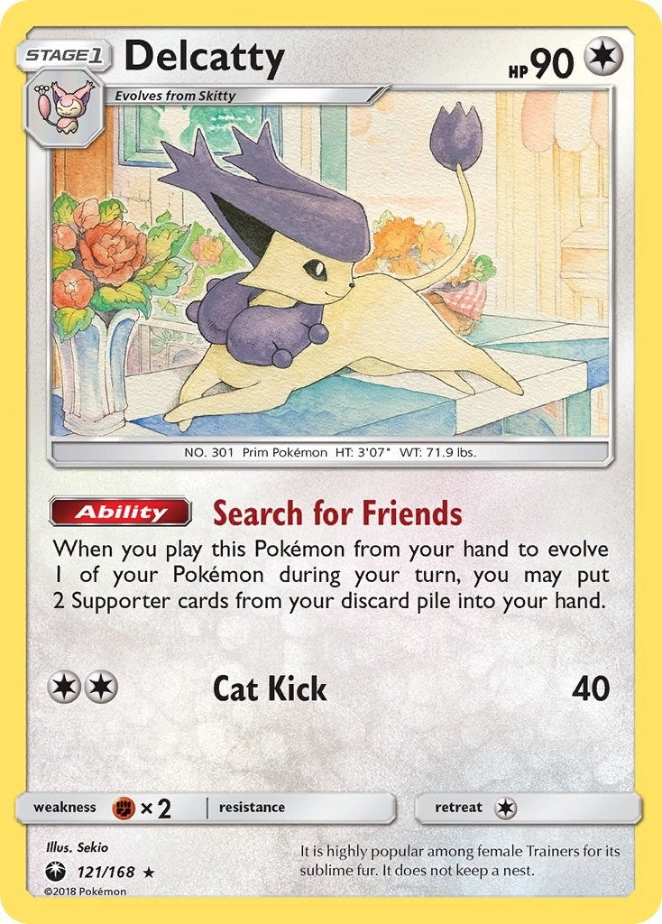 Image for Delcatty (121/168) (CES) - Pokemon