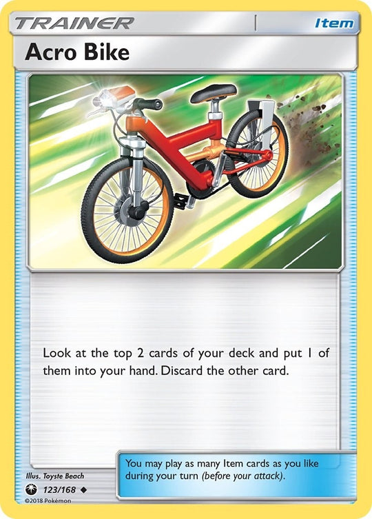 Image for Acro Bike (123/168) (CES) - Pokemon