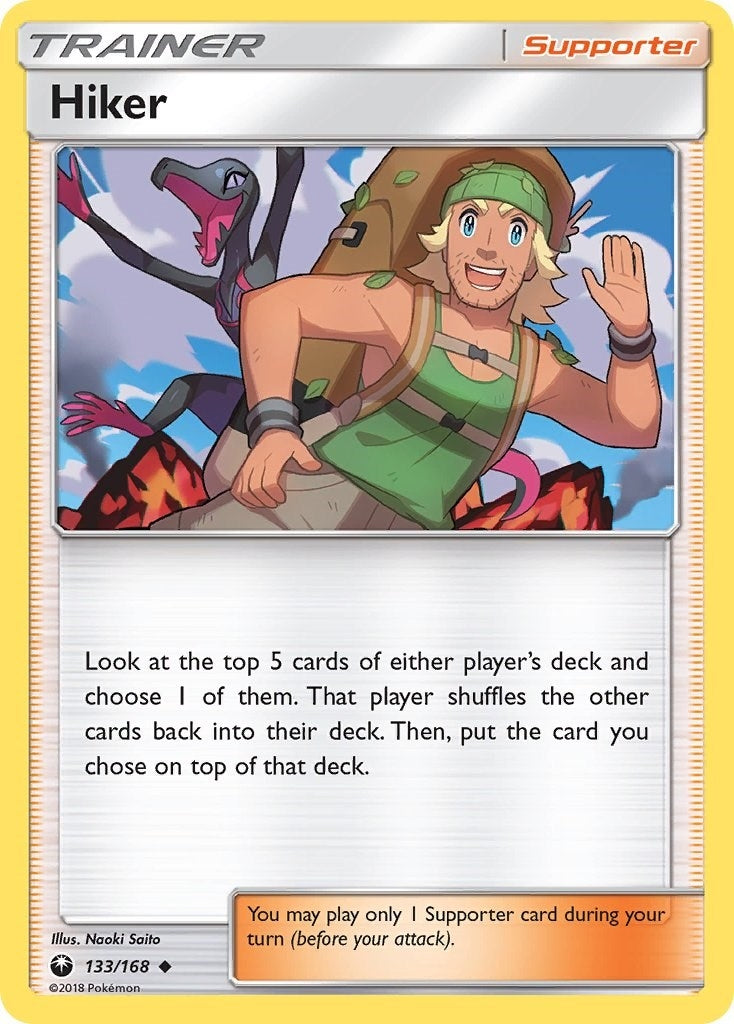 Image for Hiker (133/168) (CES) - Pokemon