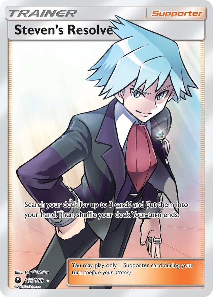 Image for Steven's Resolve (Full Art) (165/168) (CES) - Pokemon