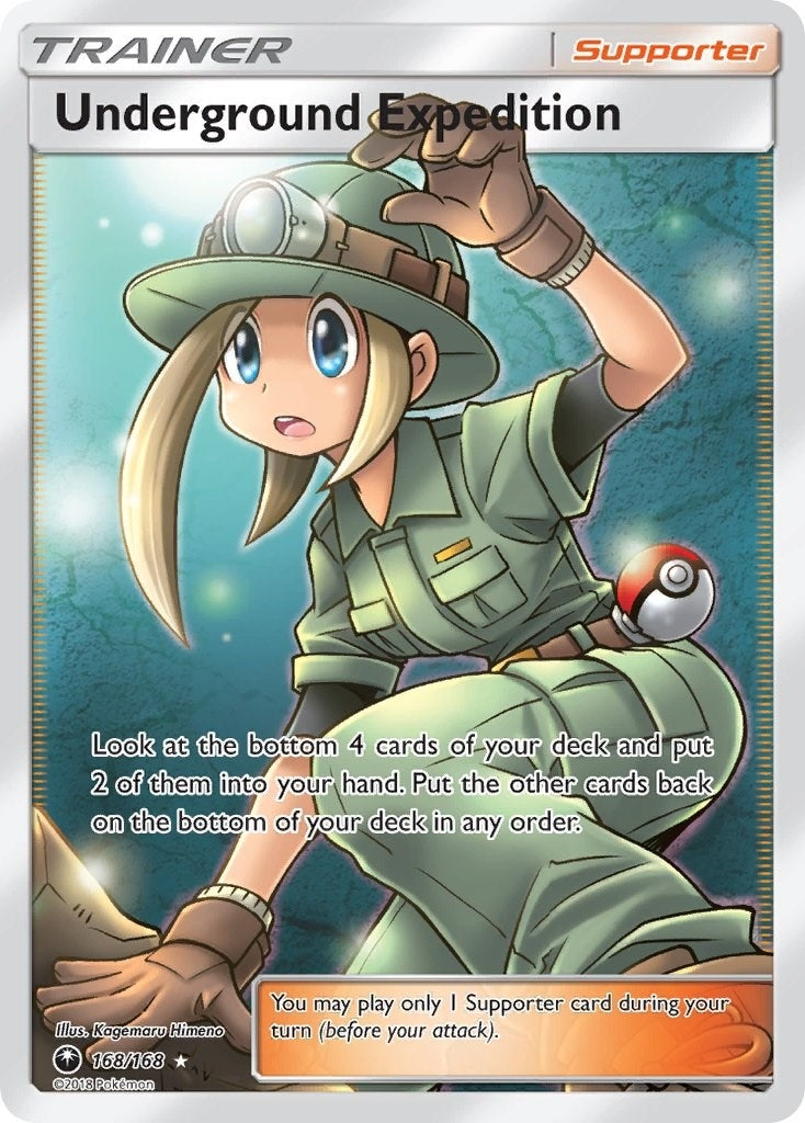 Image for Underground Expedition (Full Art) (168/168) (CES) - Pokemon