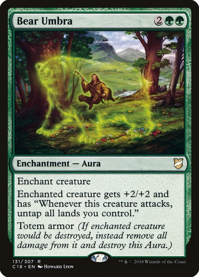 Image for Bear Umbra (131) - Magic: The Gathering