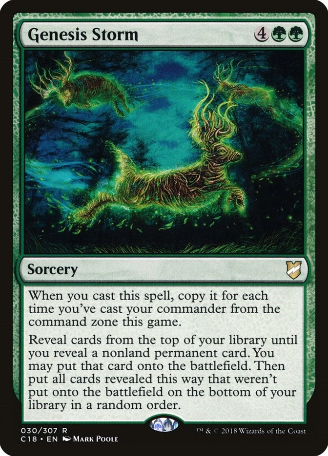Image for Genesis Storm (30) - Magic: The Gathering
