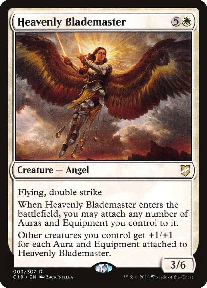 Image for Heavenly Blademaster (3) - Magic: The Gathering