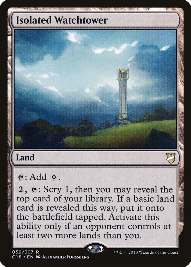 Image for Isolated Watchtower (59) - Magic: The Gathering