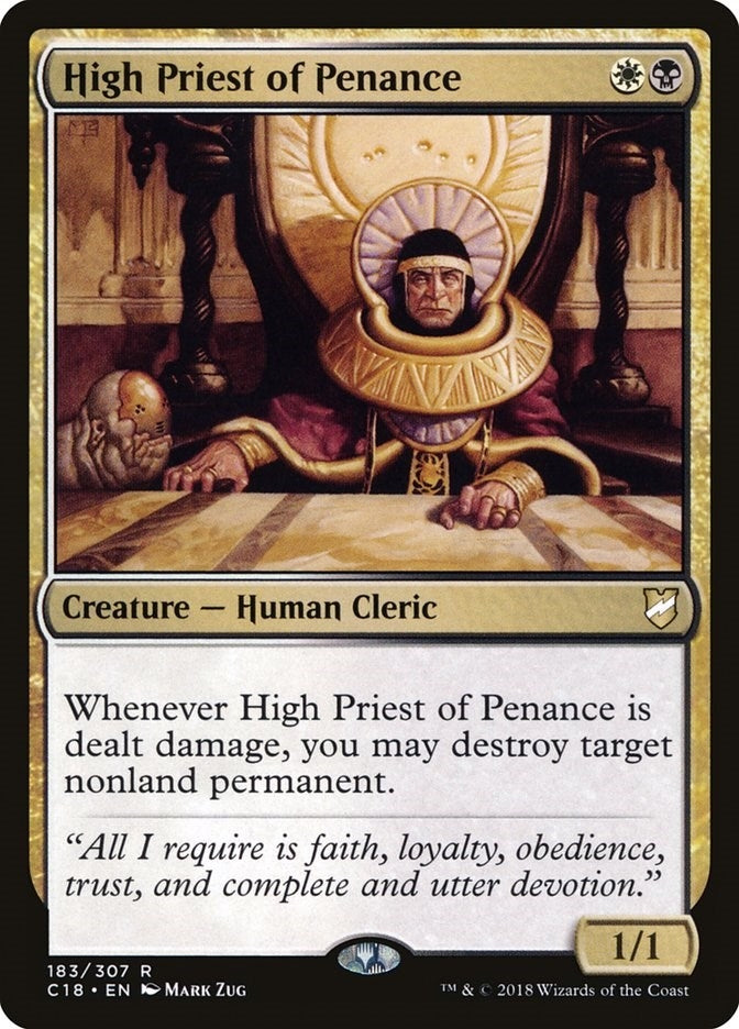 Image for High Priest of Penance (183) - Magic: The Gathering