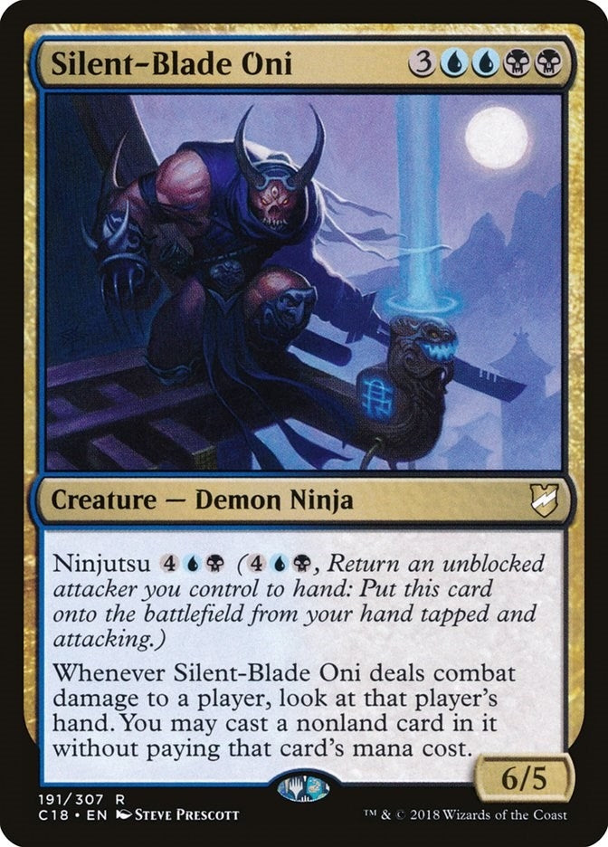 Image for Silent-Blade Oni (191) - Magic: The Gathering