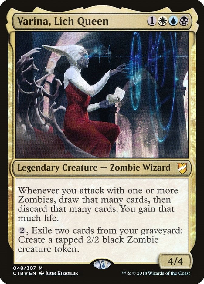 Image for Varina, Lich Queen (48) - Magic: The Gathering